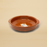 Große Tapa Tonschale Teller - 1 Stk.  - Cazuela Ø 24Cm